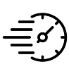 Speed & Efficiency Icon